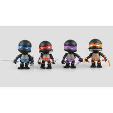 Mini personalizado teenage ação figura mutante PVC Ninja tartarugas brinquedo